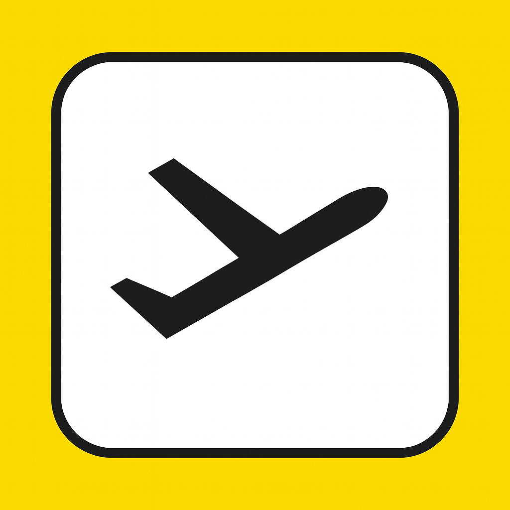 Ein Icon vom alten Flughafen Tegel